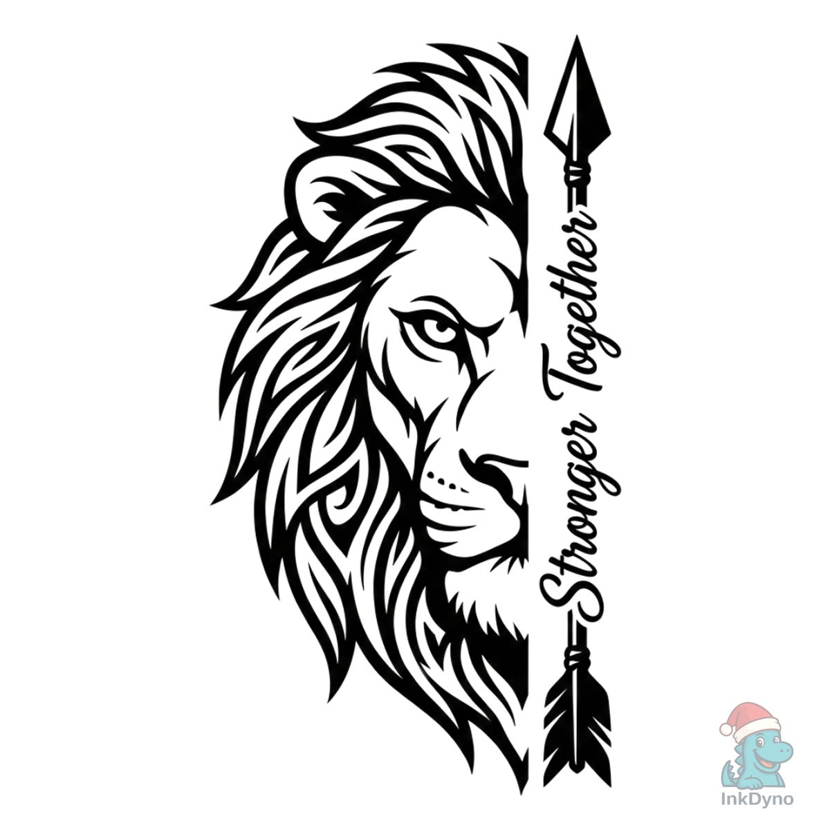 Lion Lioness Strong Couple Valentine