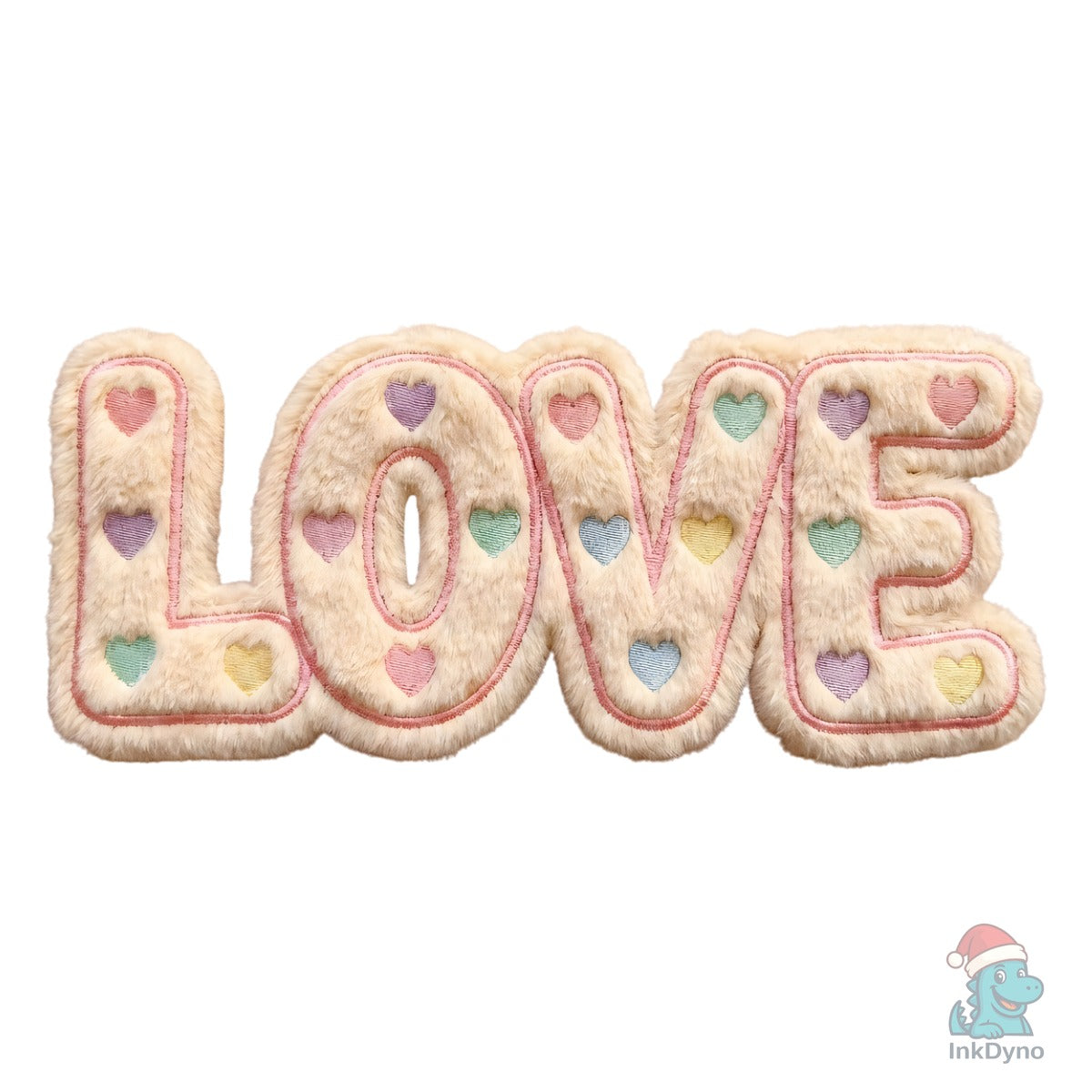 Retro Love Faux Yarn Valentine