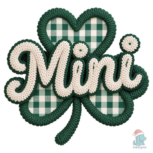 St. Patricks Day Mini Faux Yarn - DTF Transfer