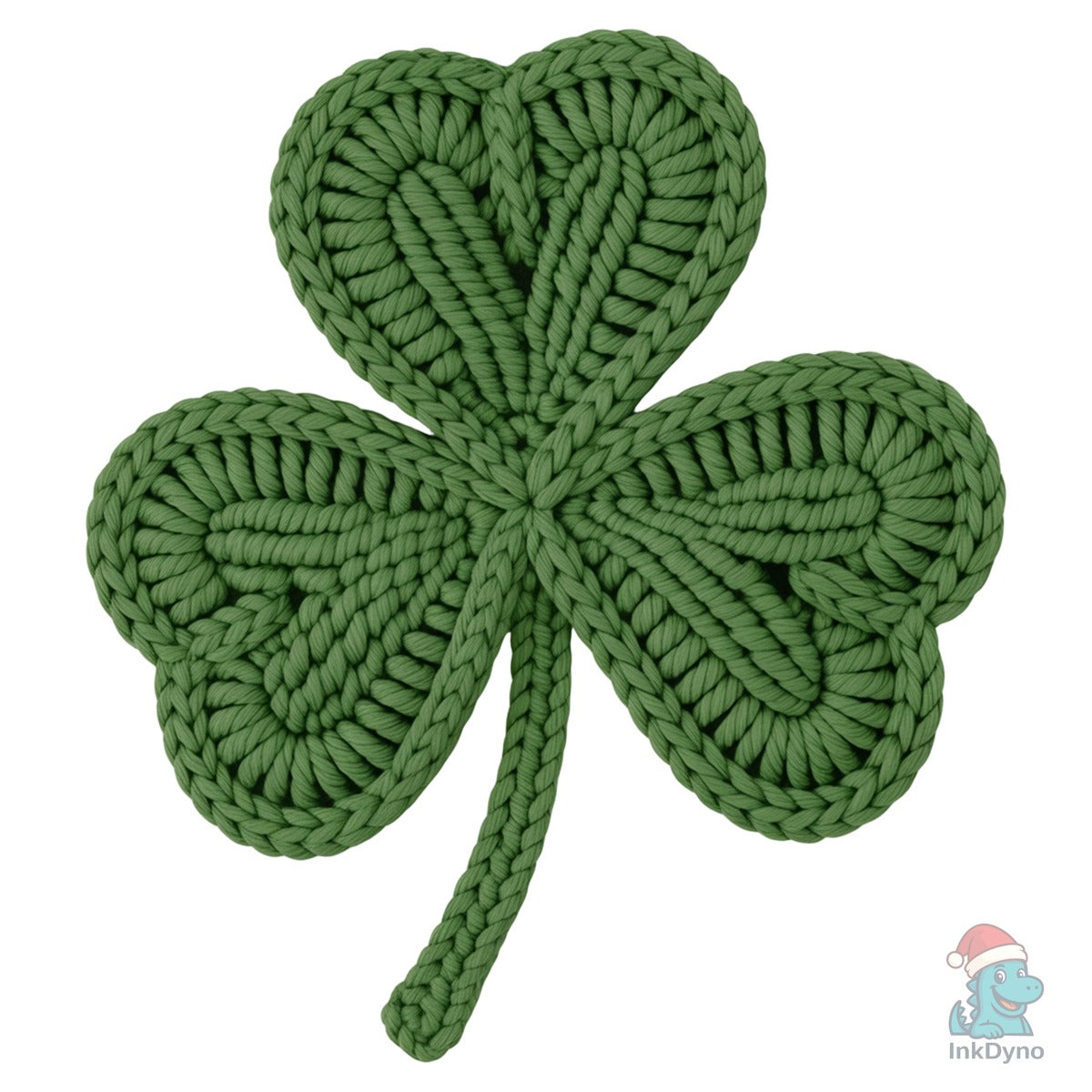 Faux Yarn Shamrock St. Patrick's Day