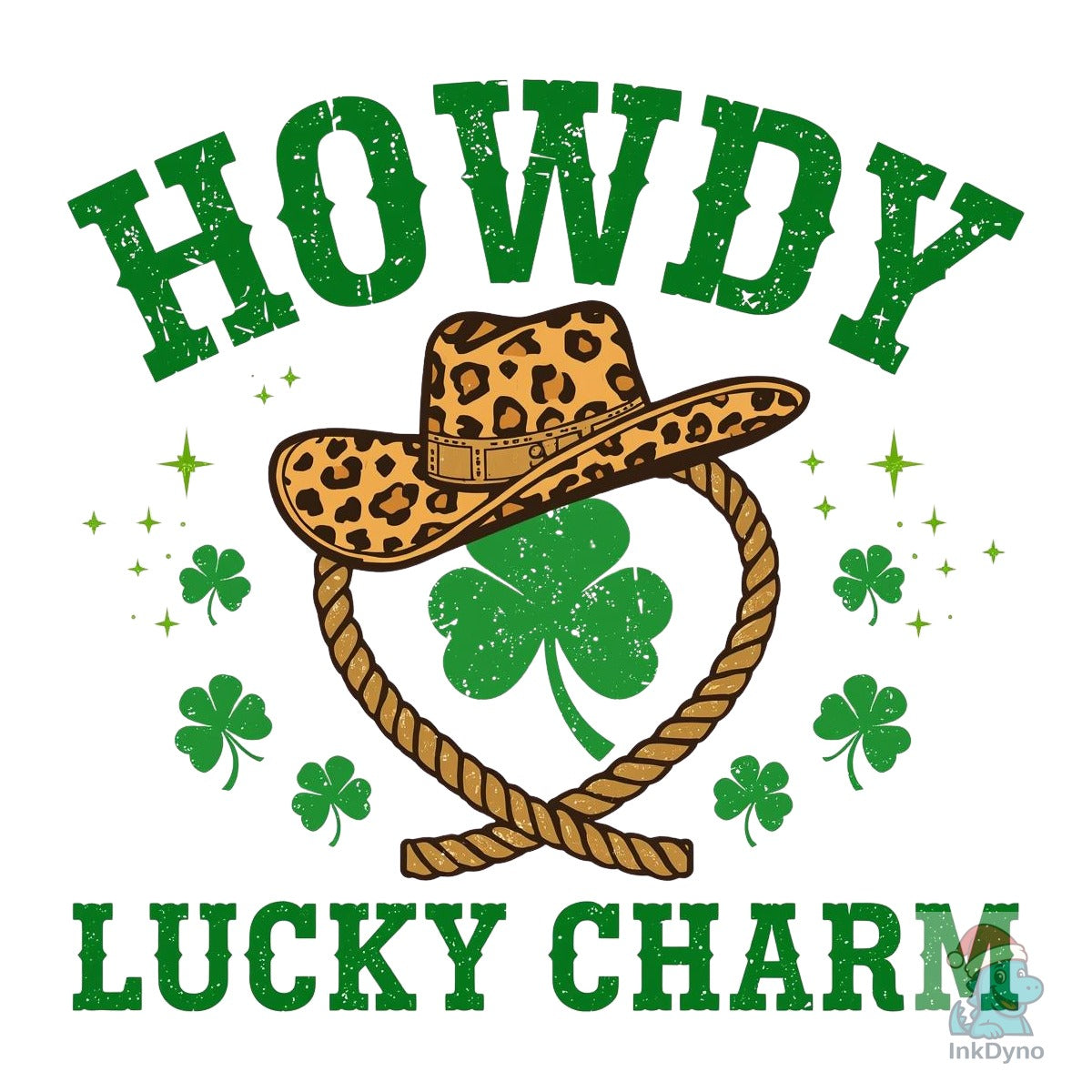 St.Patrick's Day Howdy Lucky Charm