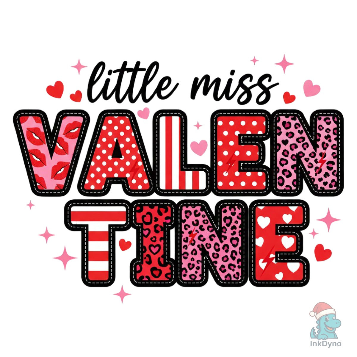 Brushstroke Little Miss Valentine
