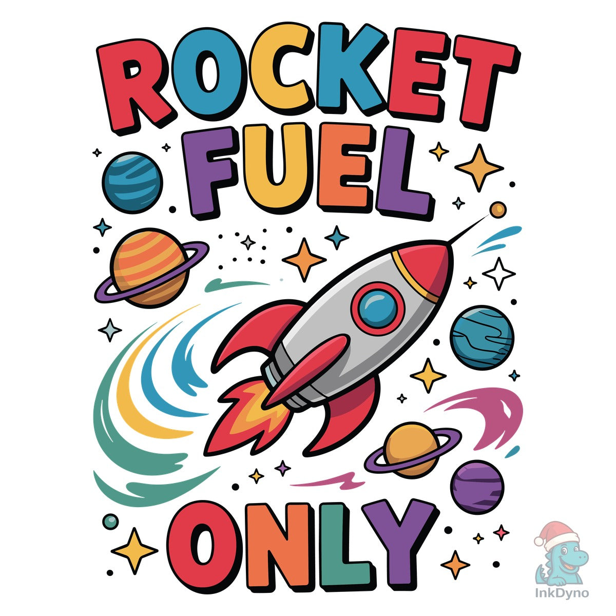 Rocket Fuel Only Space Rocket Design