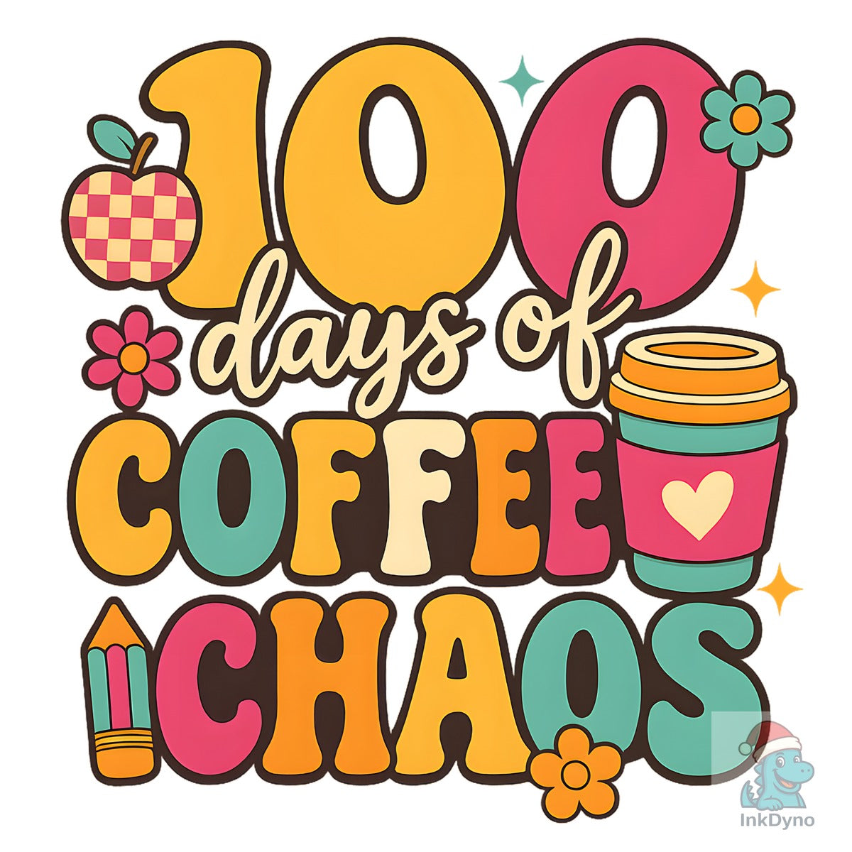 100 Days of Coffee Chaos Design Art