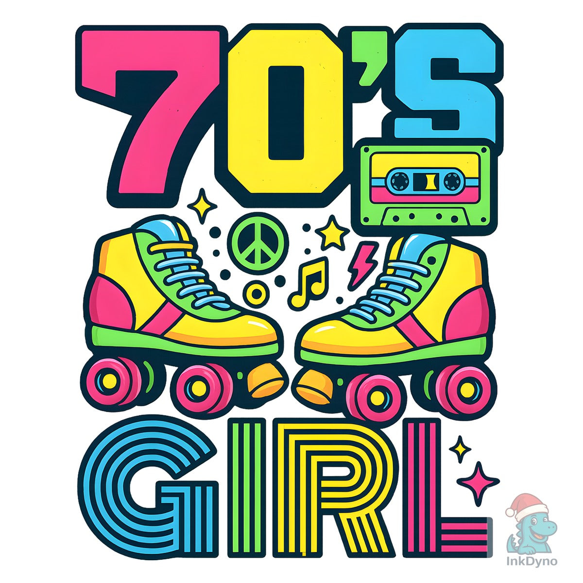 70s Girl Retro Lover 70s Retro T-shirt