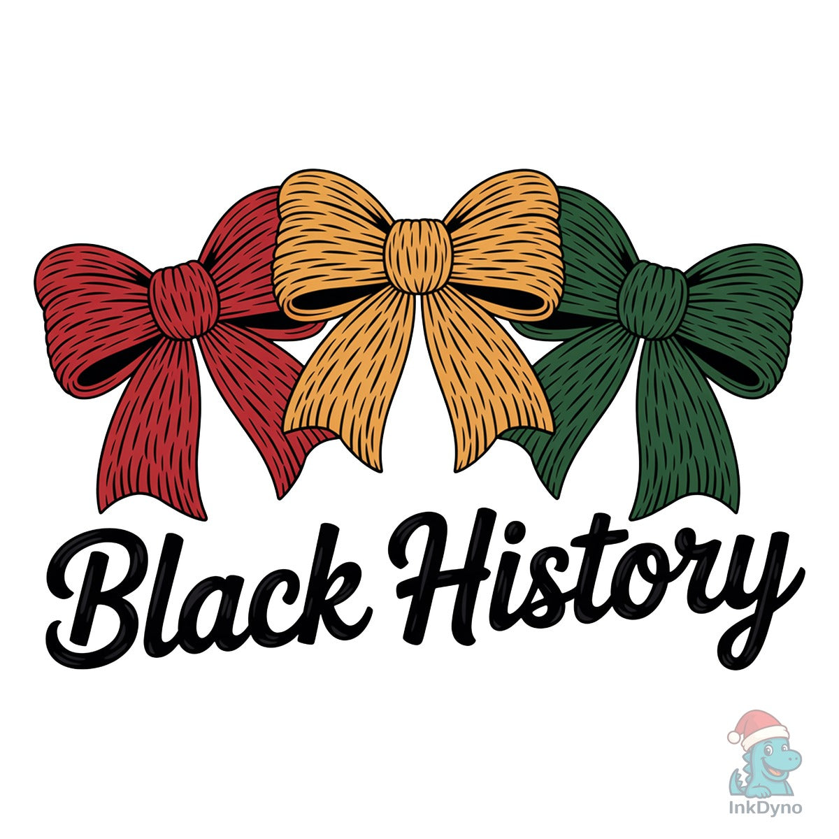 Black History Bow Black History