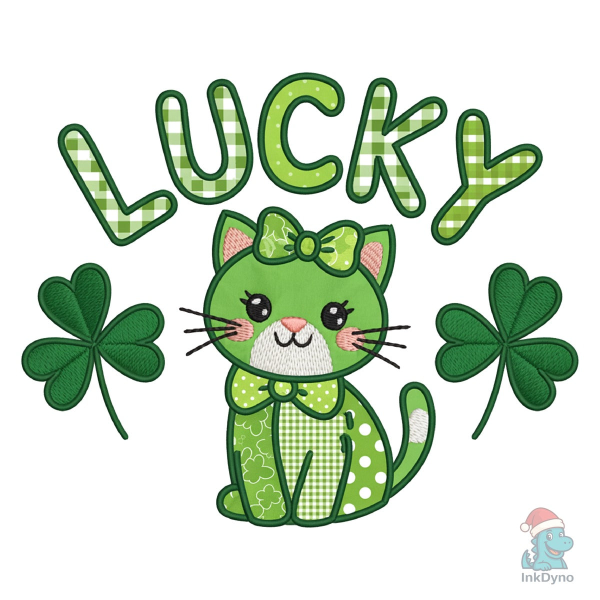 Kawaii Cat St. Patrick's Day Lucky C
