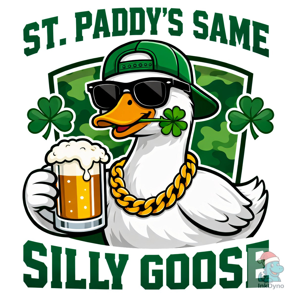 St Paddy's Same Silly Goose Funny