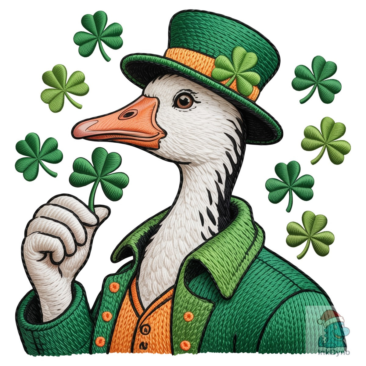 St Patrick's Day Goose