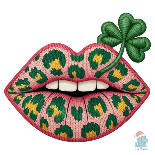 Leopard Lips Kiss - DTF Transfer