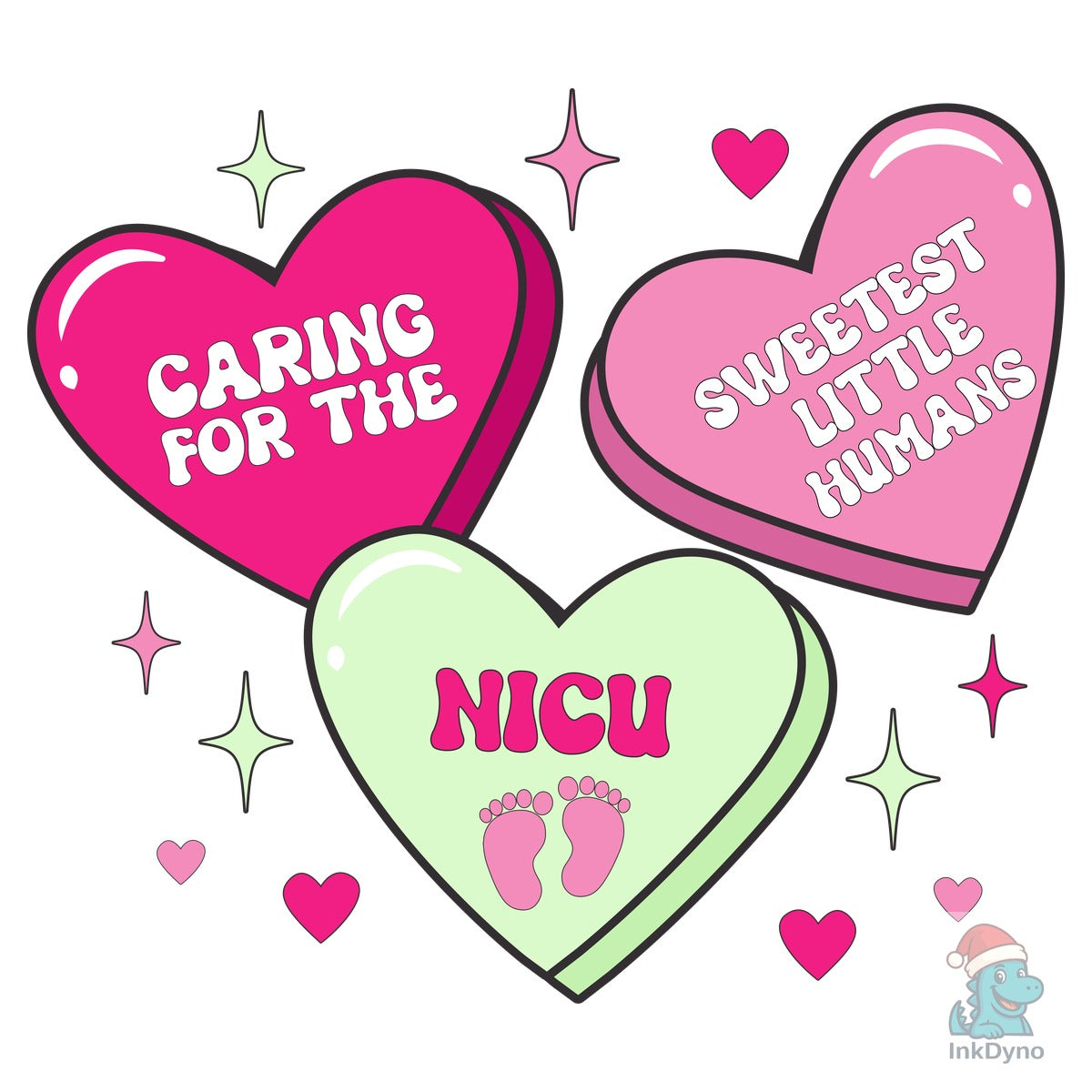 NICU Love Valentine's Day T-Shirt