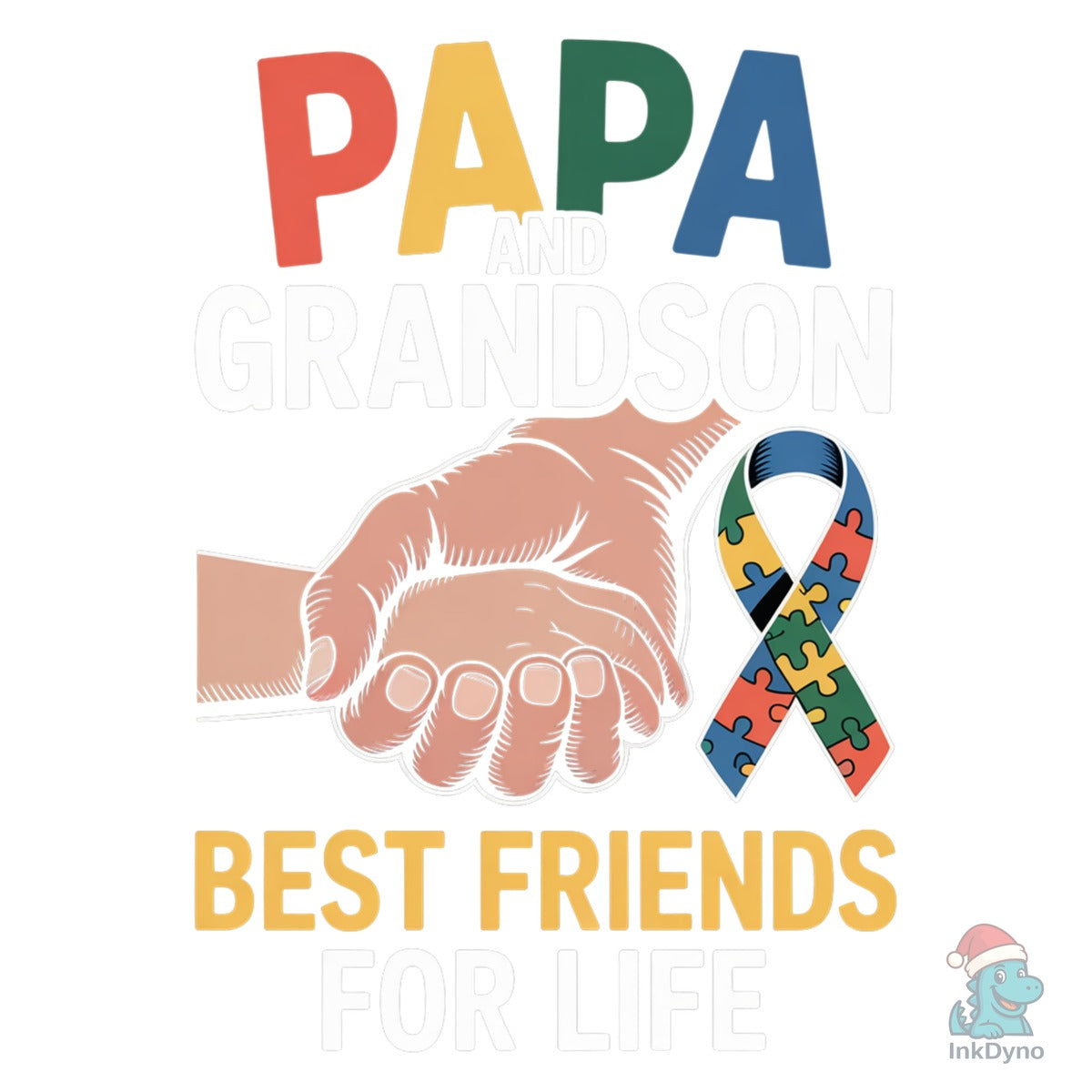 Papa and Grandson Autism