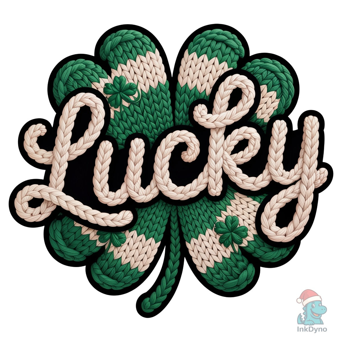 Faux Yarn Patrick's Day Lucky