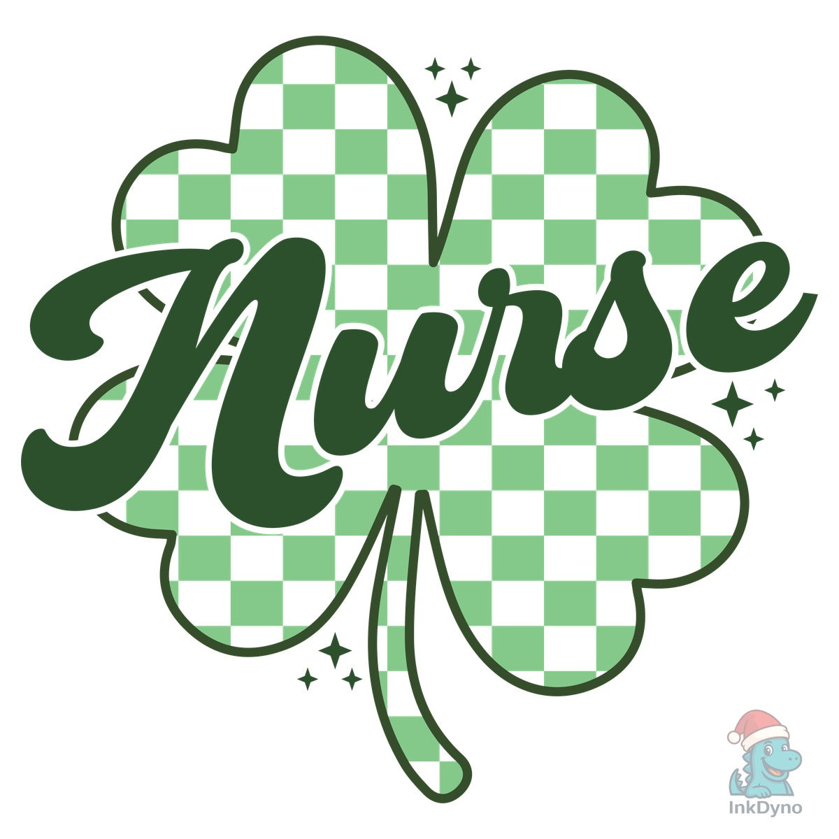 Nurse St Patricks Day Retro Lucky
