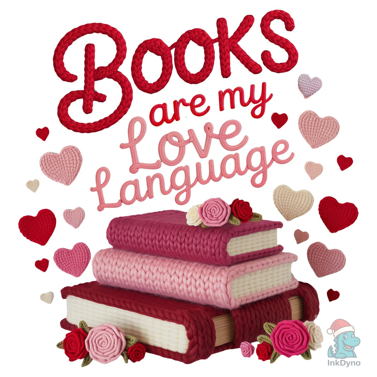Yarn Books Love Language Heart Shirt