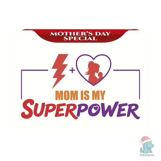 "Best Mom Ever" Ultra-Soft Comfort Tee - DTF Transfer