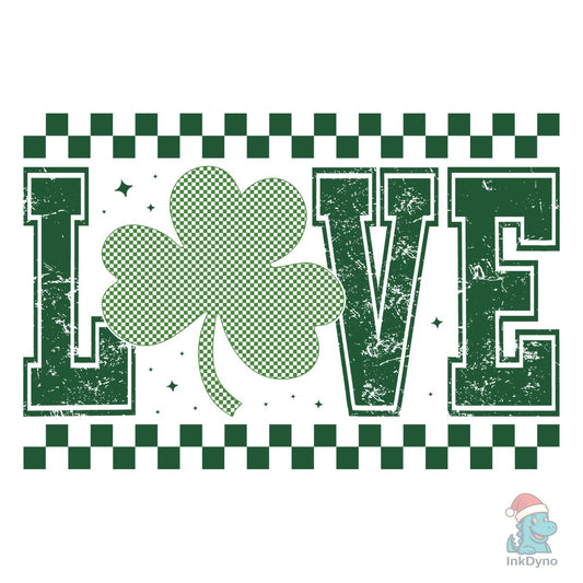Retro Love St Patricks Day - DTF Transfer