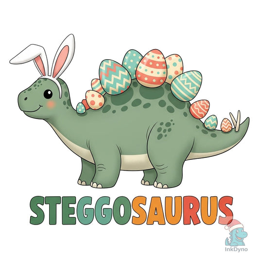 Easter Dinosaur - DTF Transfer