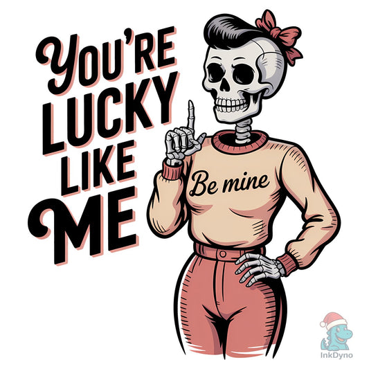 Funny Vintage Sarcastic Skelie Shirt - DTF Transfer