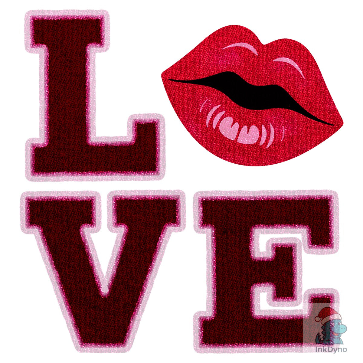 LOVE Embroidery Valentine