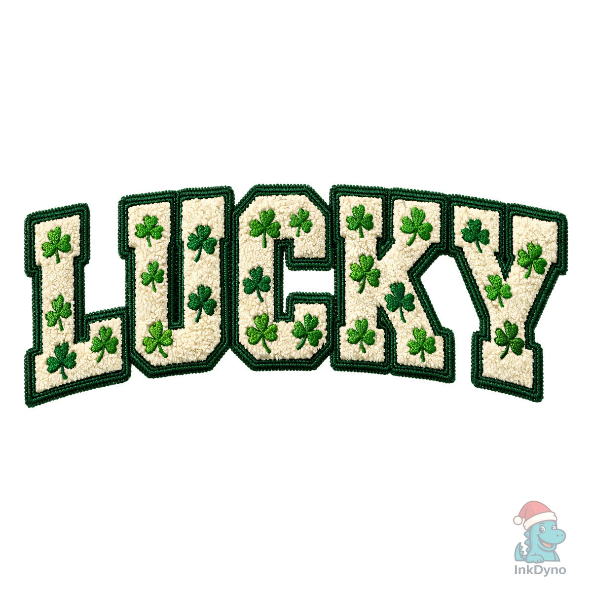 Lucky Clover Faux Yarn Lettering