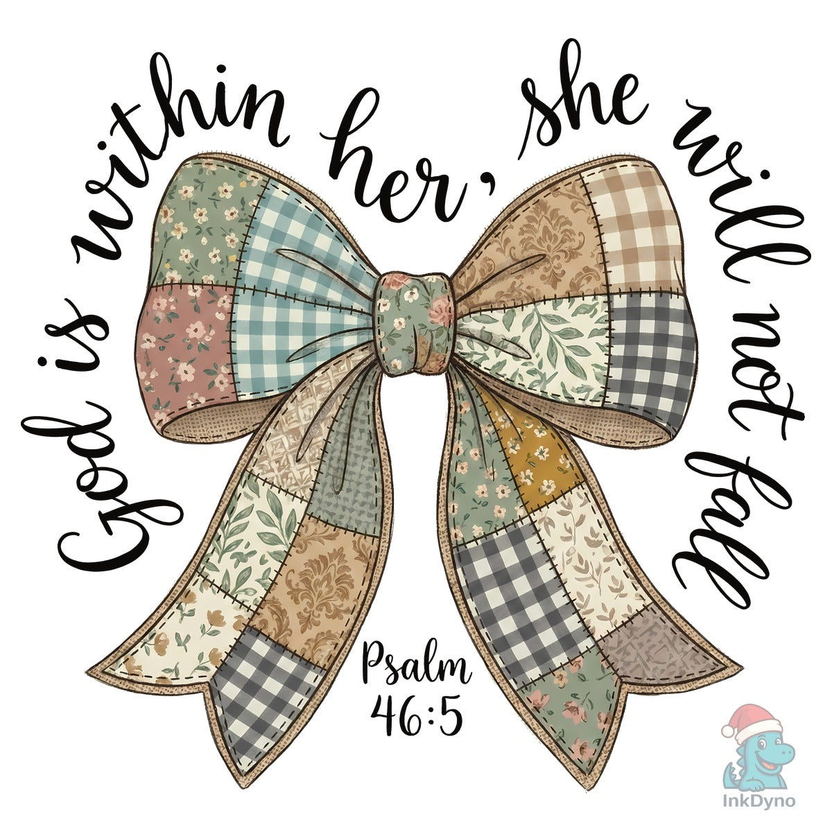 God is Within Her Psalm 46:5 Bow