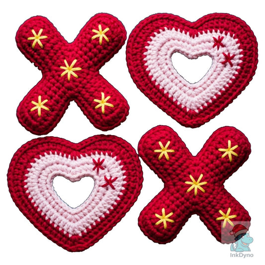 Xoxo Yarn Trendy Valentine - DTF Transfer