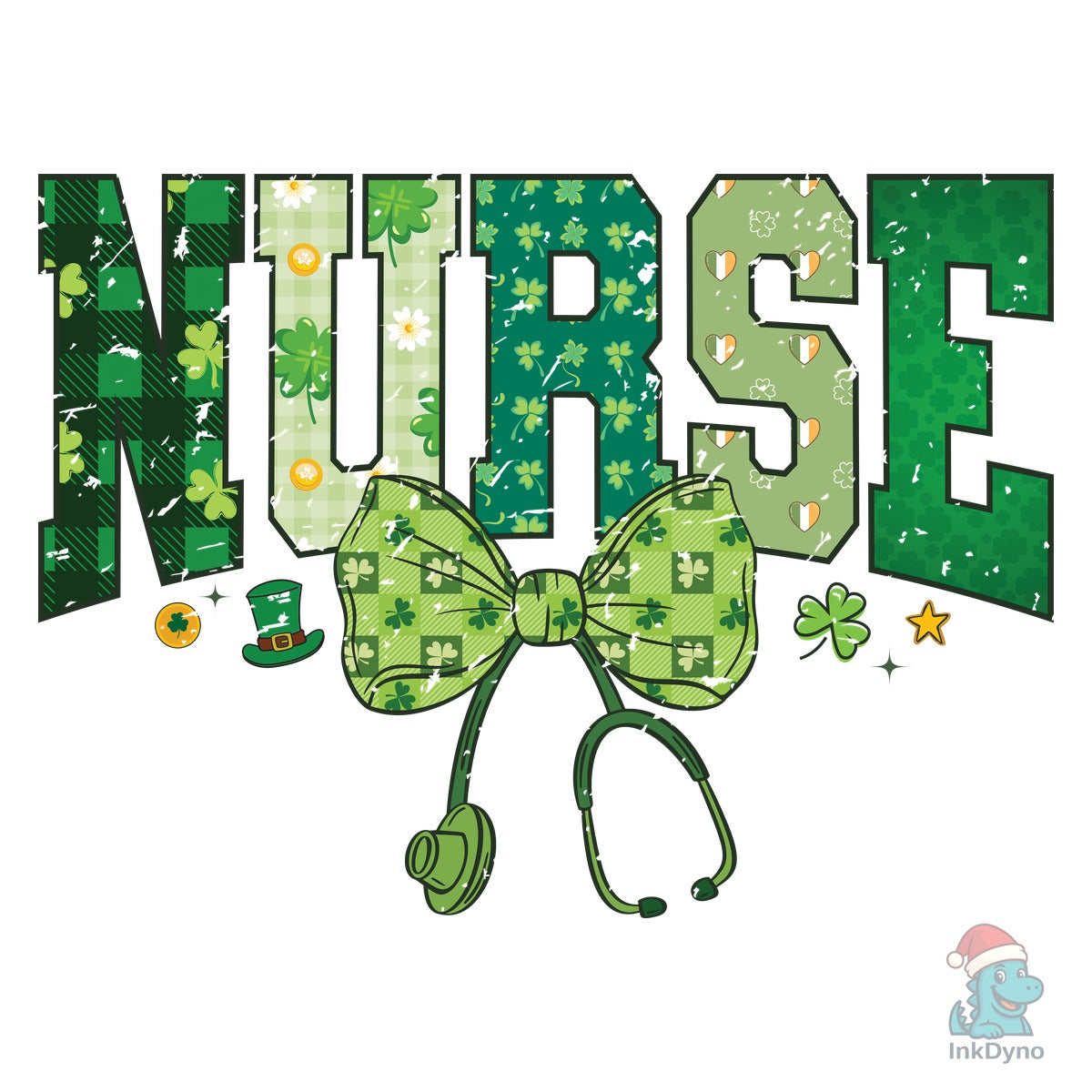 Coquette Nurse St Patricks Nurse Bow