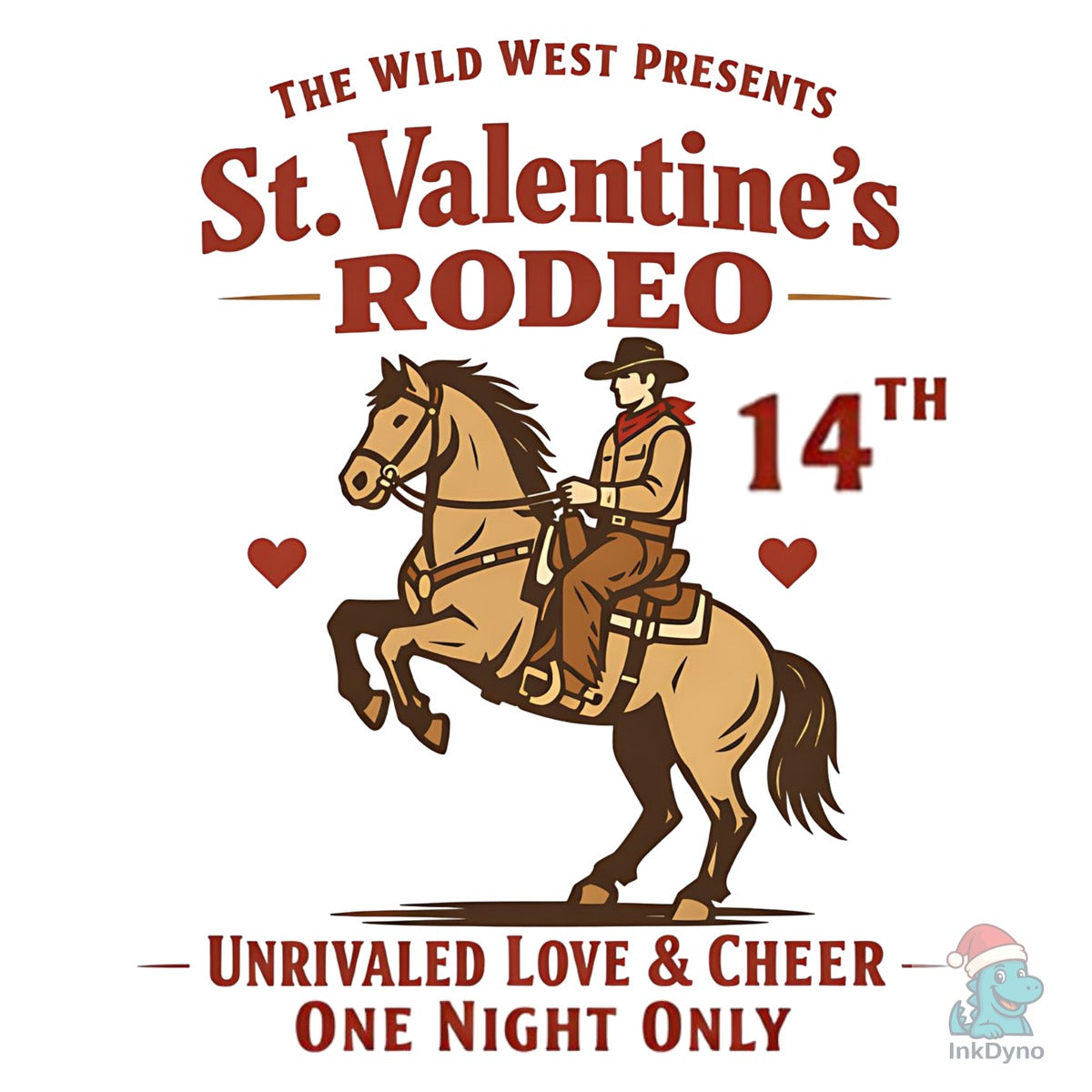 St. Valentine's Rodeo Valentine