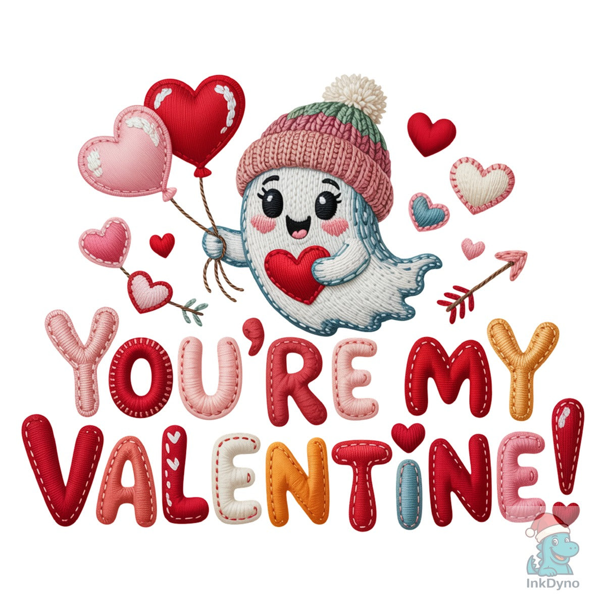 You're My Valentine Sublimation Design