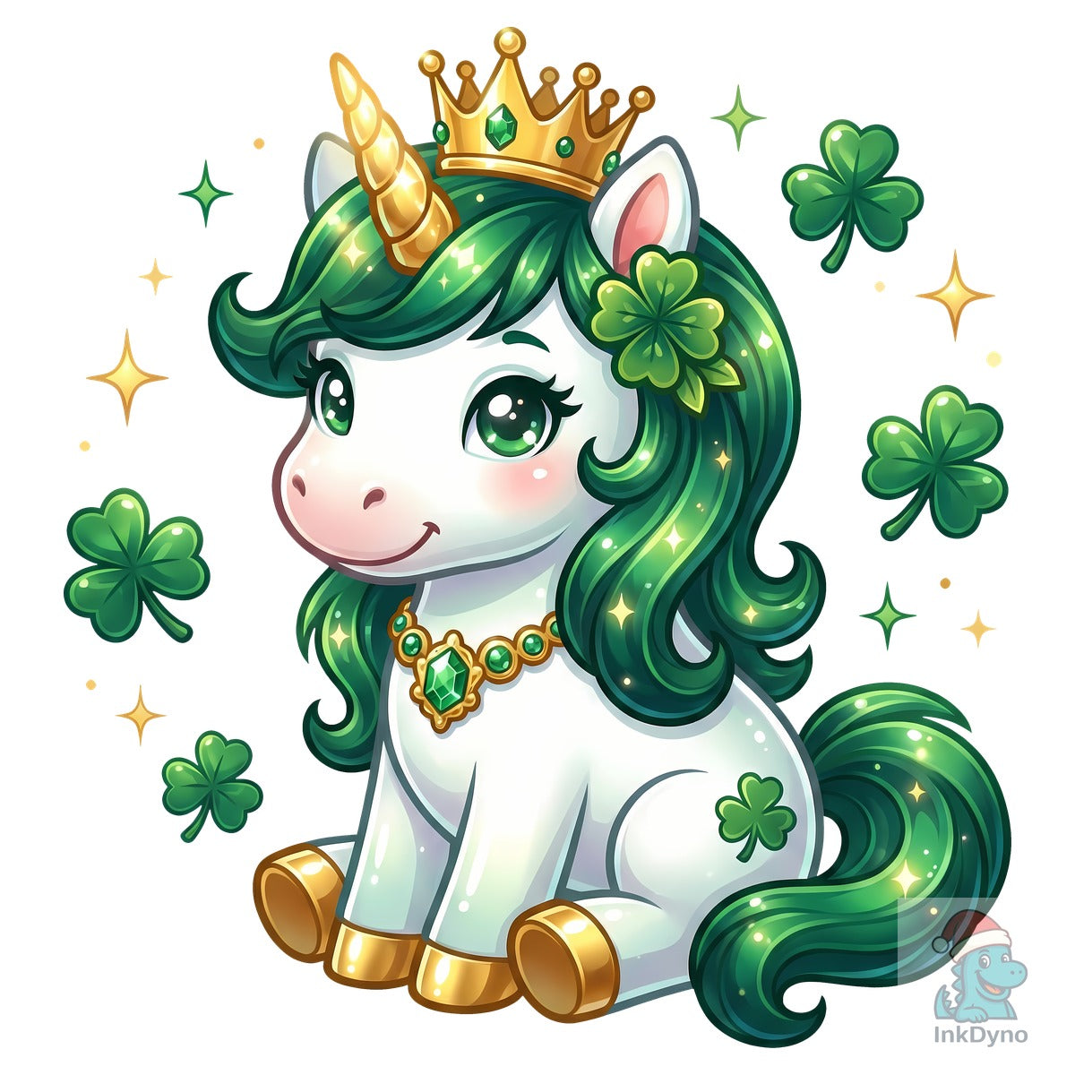 Cute St Patrick's Day Unicorn