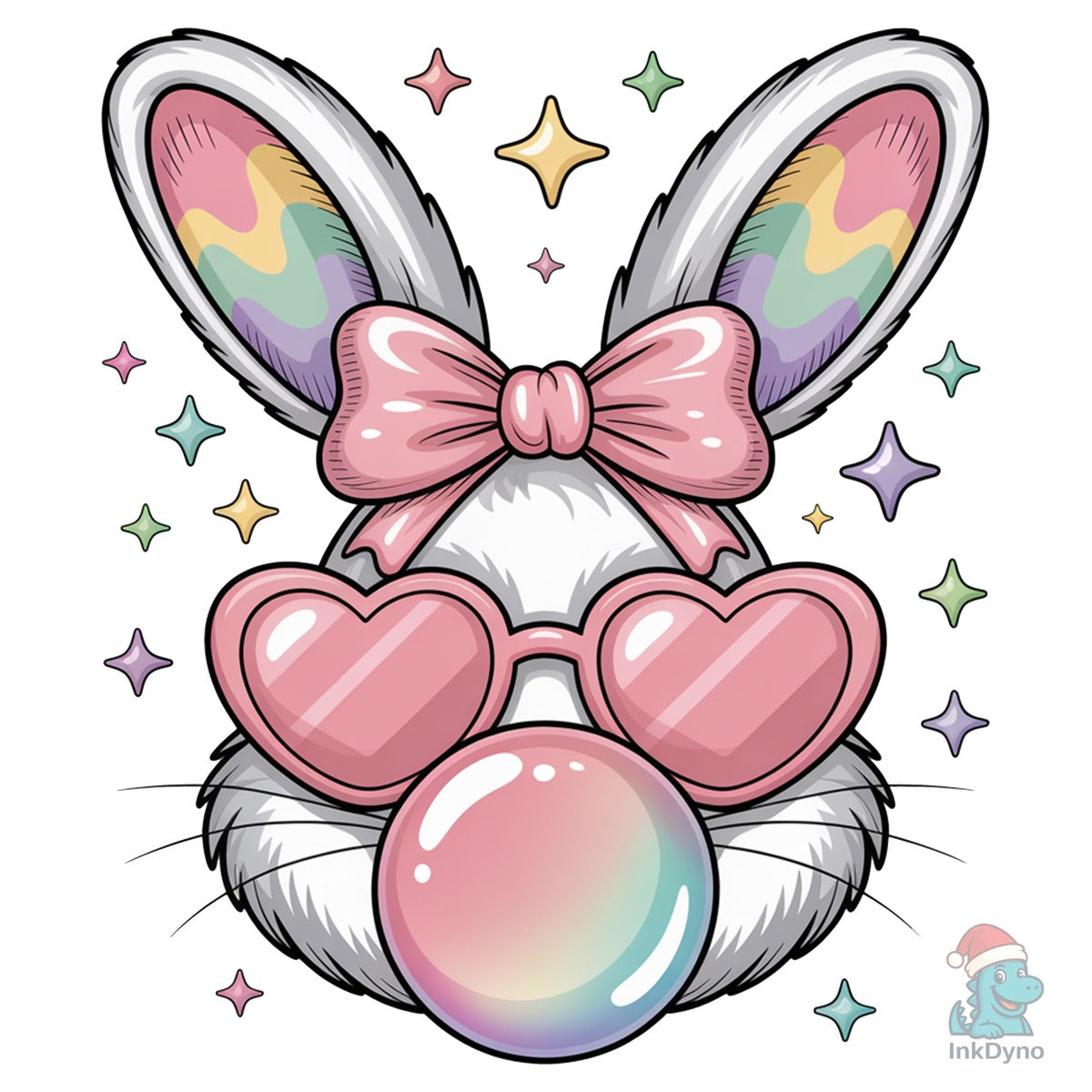 Easter Bunny Coquette bubble Gum