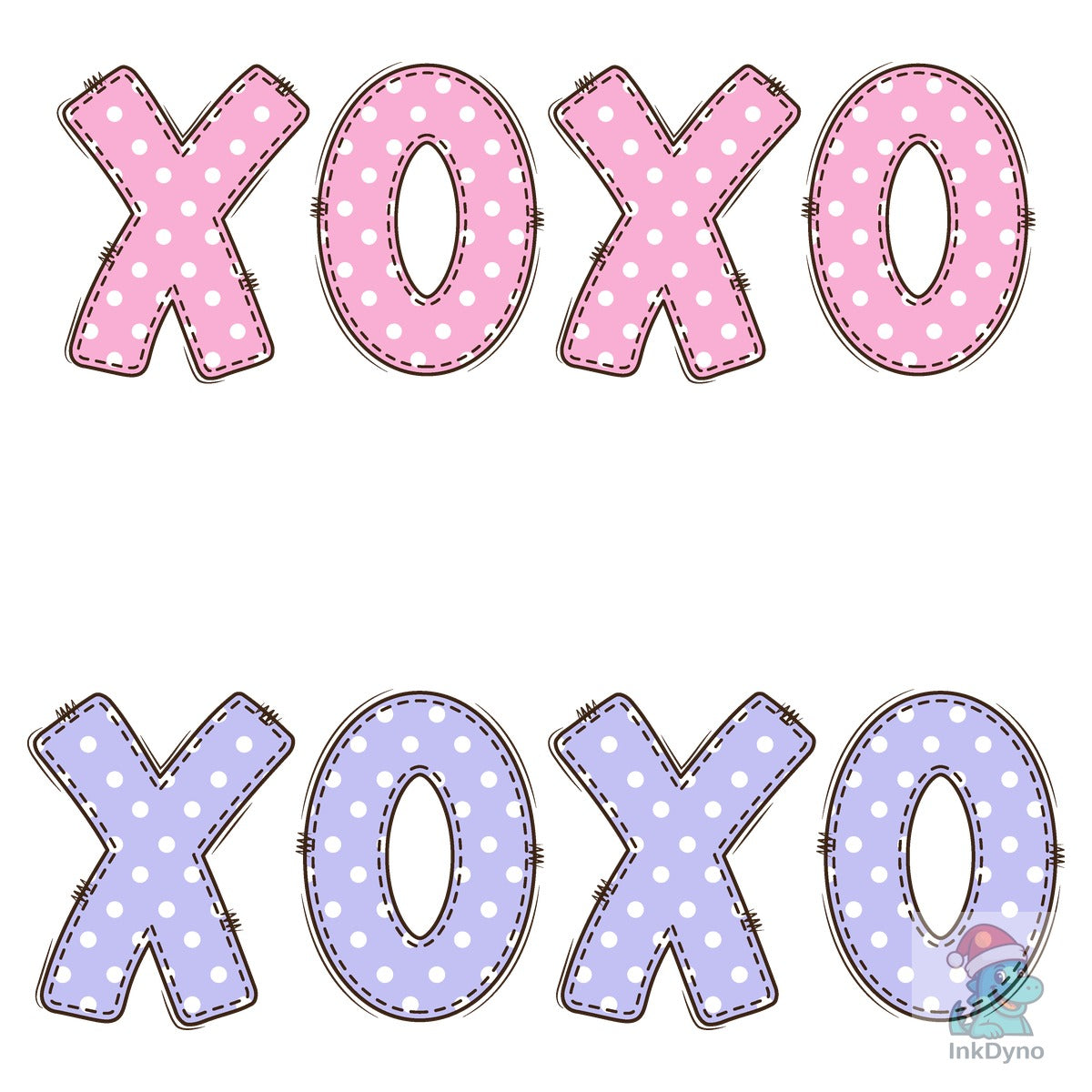 Valentine's Day XOXO Hearts