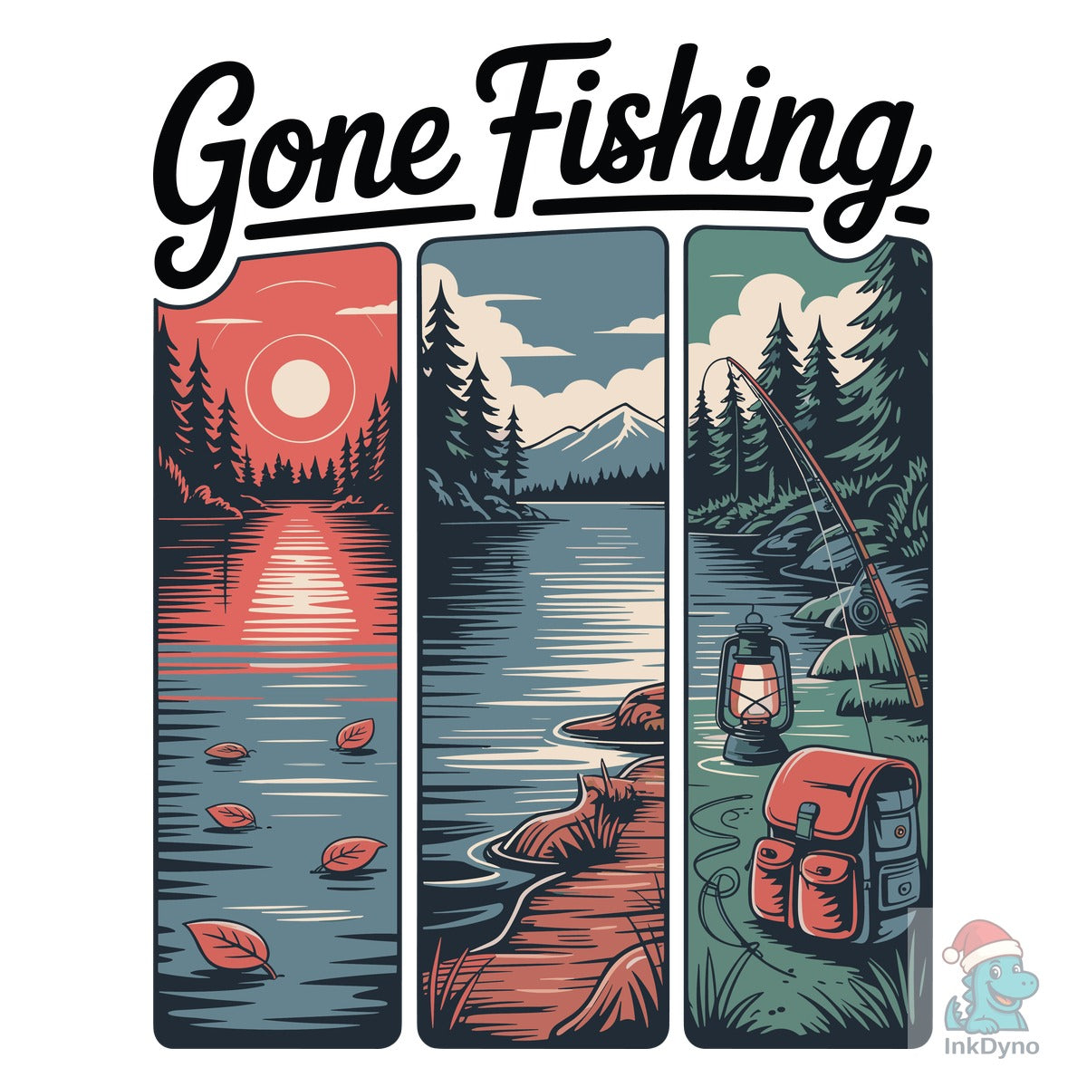 Gone Fishing Lake Adventure Design