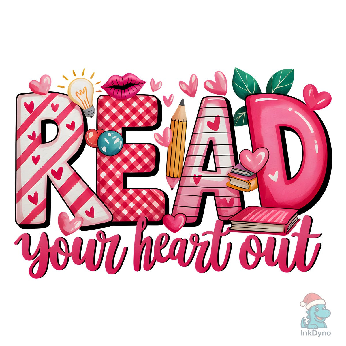 Read Your Heart out Reading Shirt