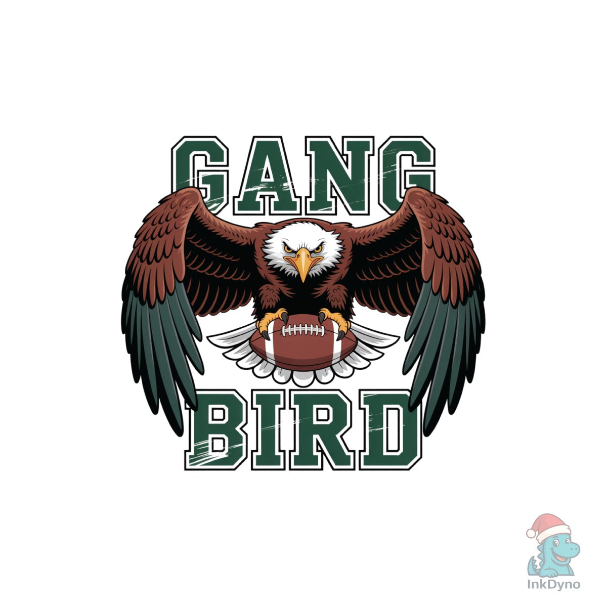 Eagles Bird Gang Football Mascot