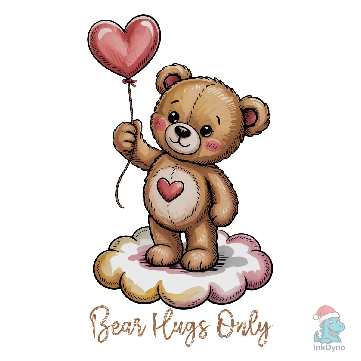 Bear Hugs Only Valentine