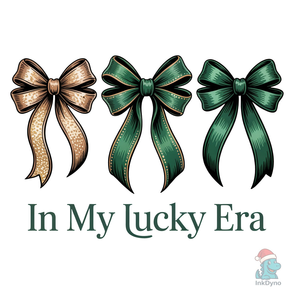 In My Lucky Era Glitter Shamrock