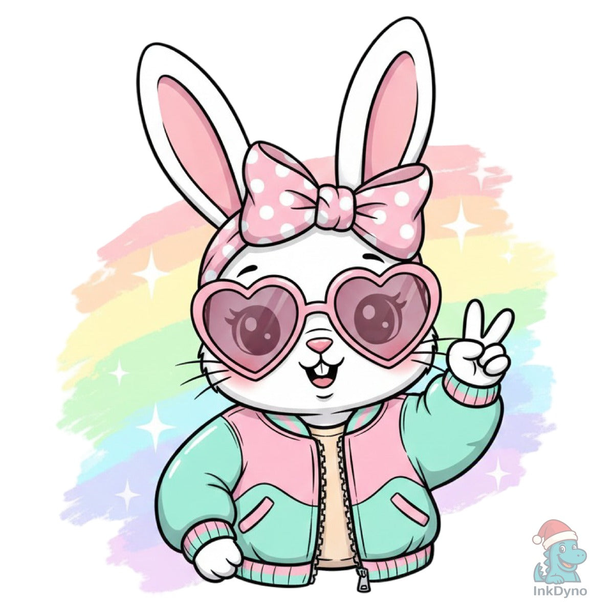 Glitter Easter Bunny Coquette