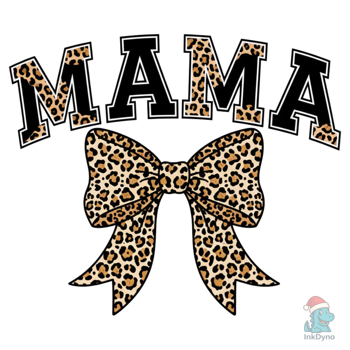 Mama Leopard Coquette Bow