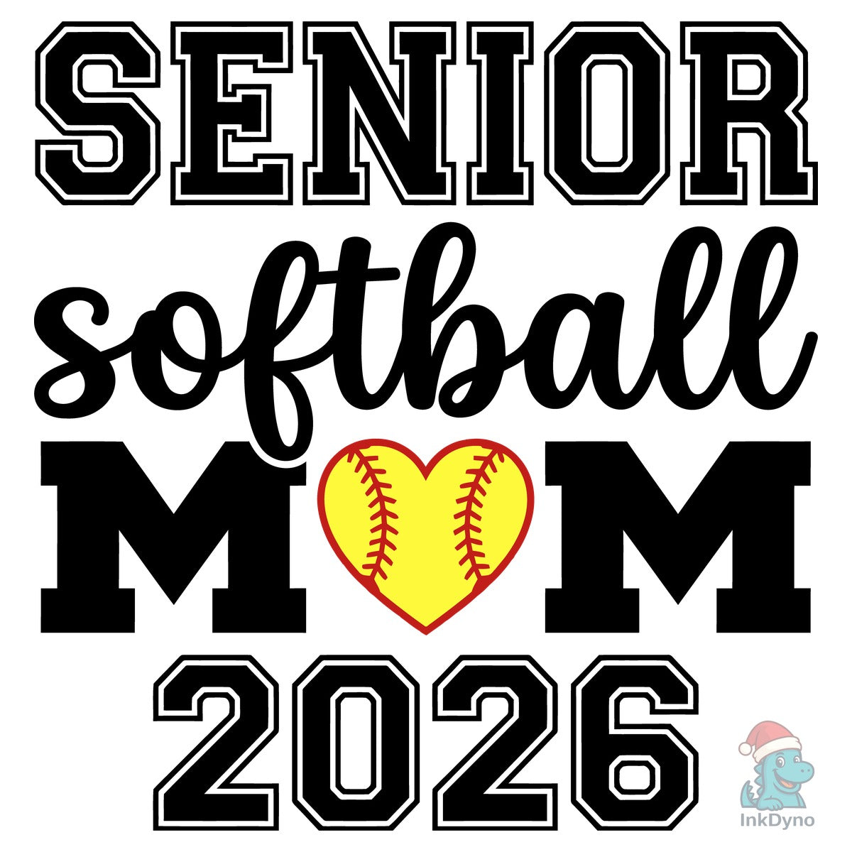 Senior Softball Mom 2026 Design