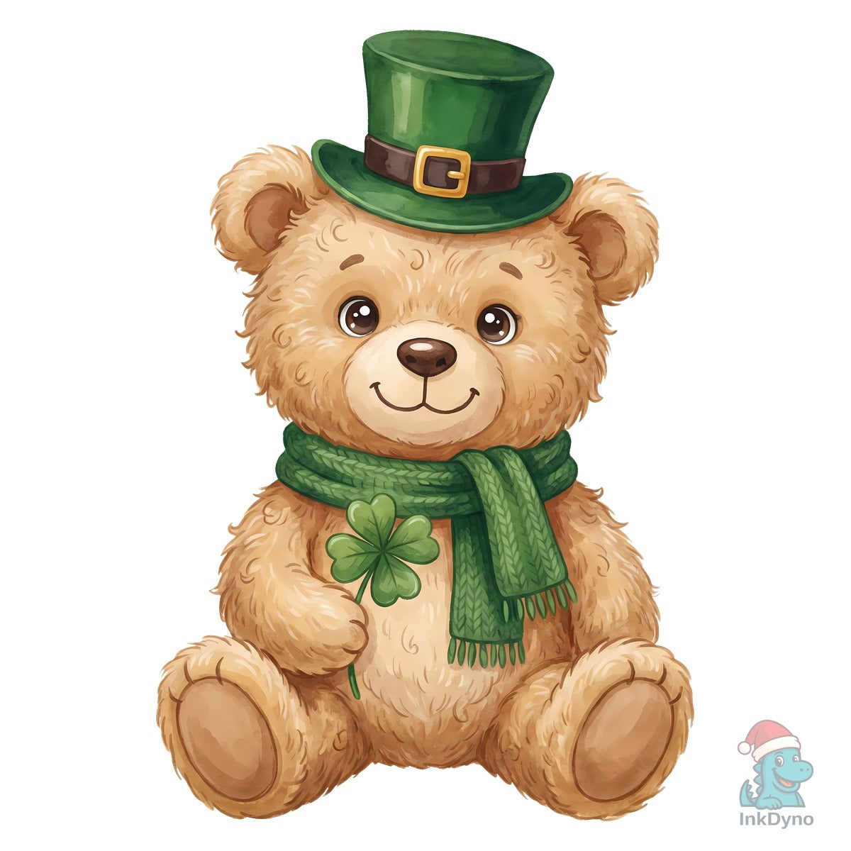 Cute St Patrick's Day Teddy Bear