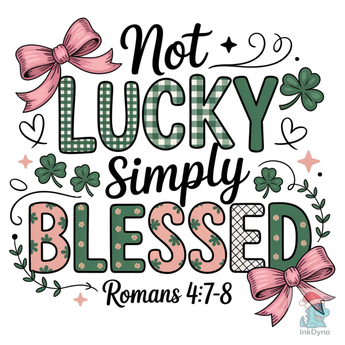 Simply Blessed Christian Shamrock