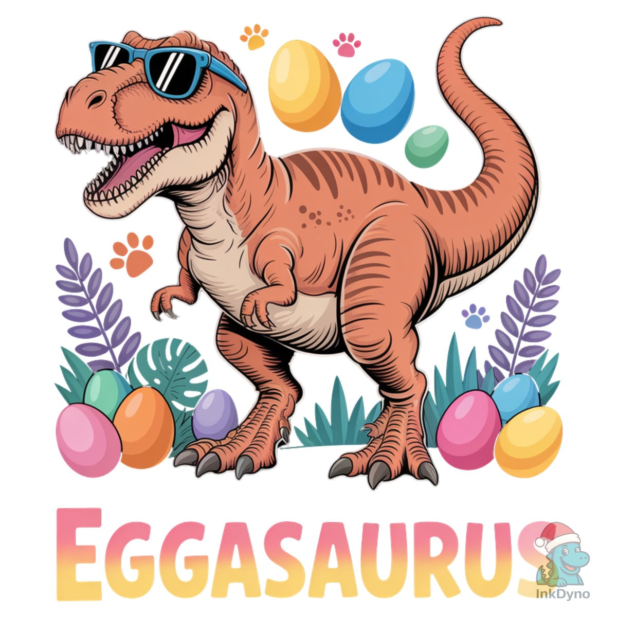Eggasaurus Easter Shirt