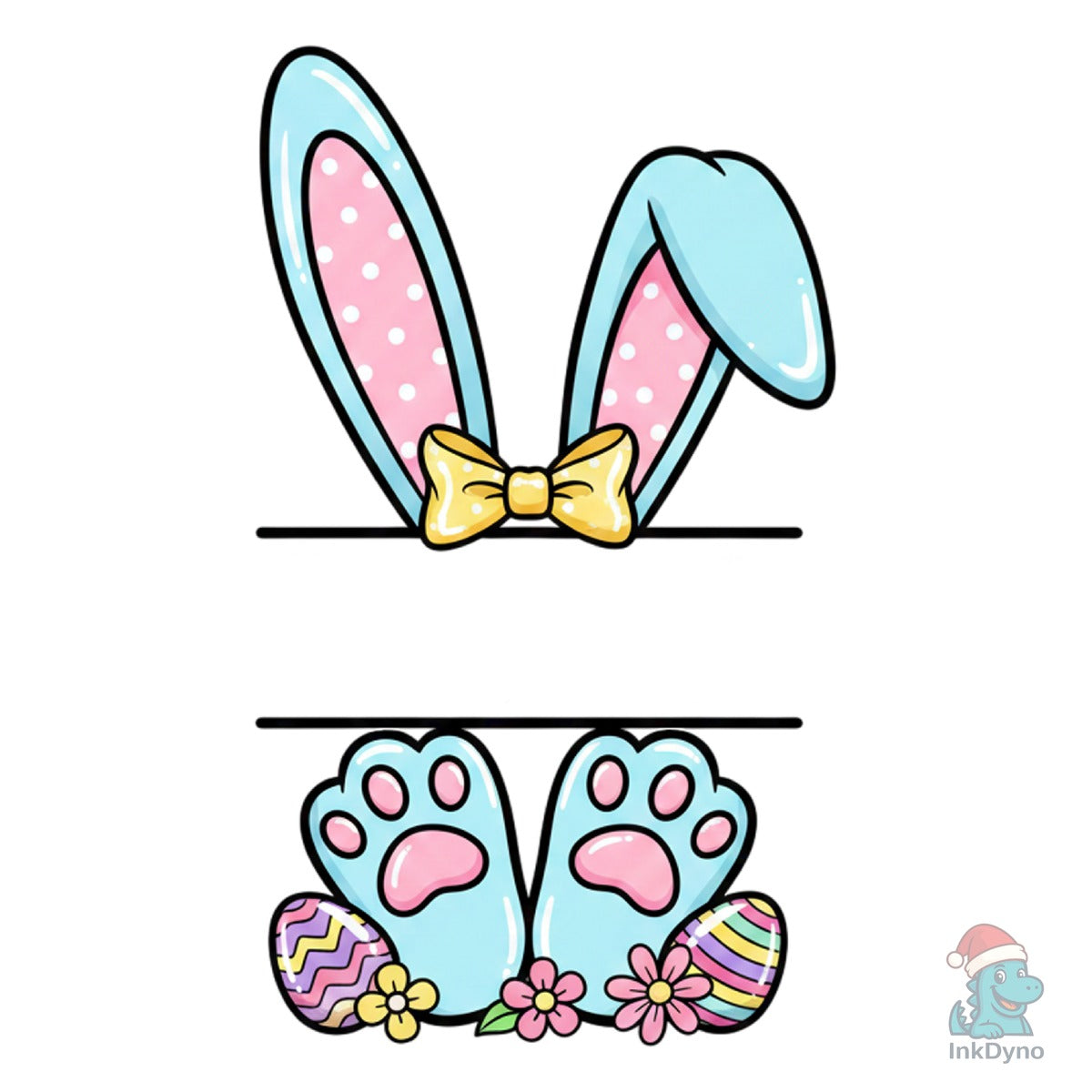 Custom Name Easter Bunny