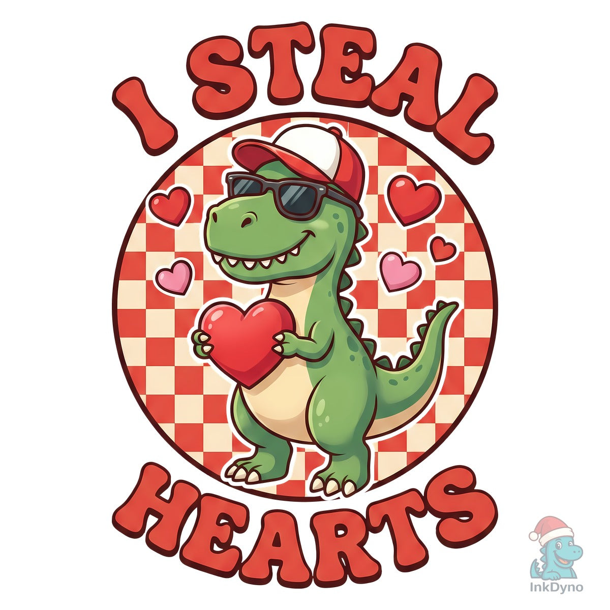 Cute Dinosaur Valentine