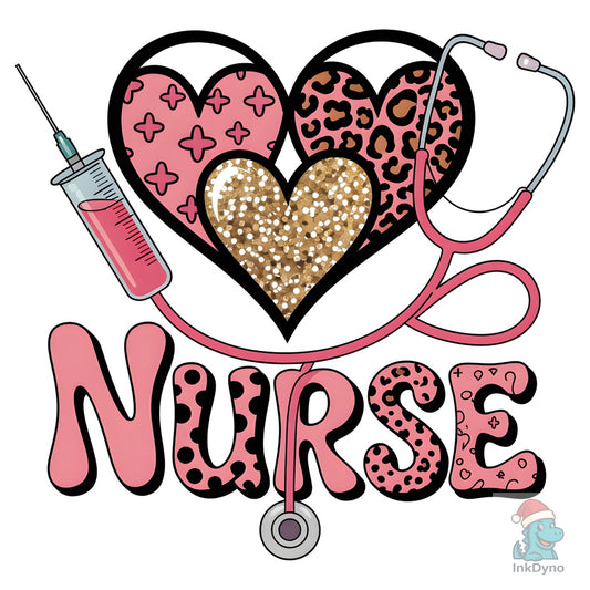 Nurse Valentines Shirt Gift for Nurse - DTF Transfer