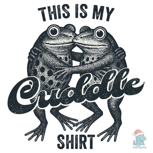 This is My Cuddle Shirt Frog Couple - DTF Transfer
