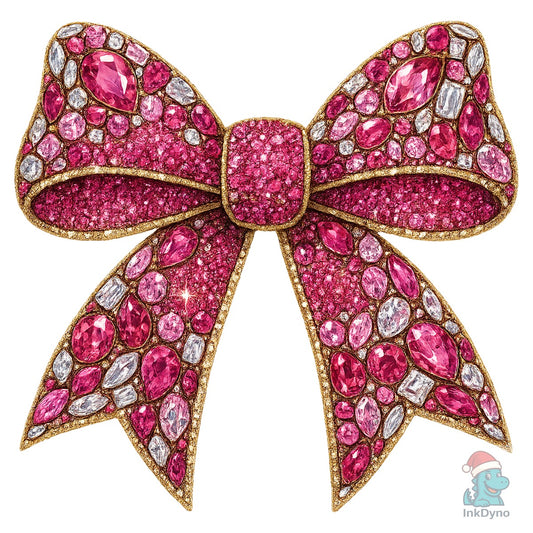 Faux Rhinestone Lock and Key - DTF Transfer