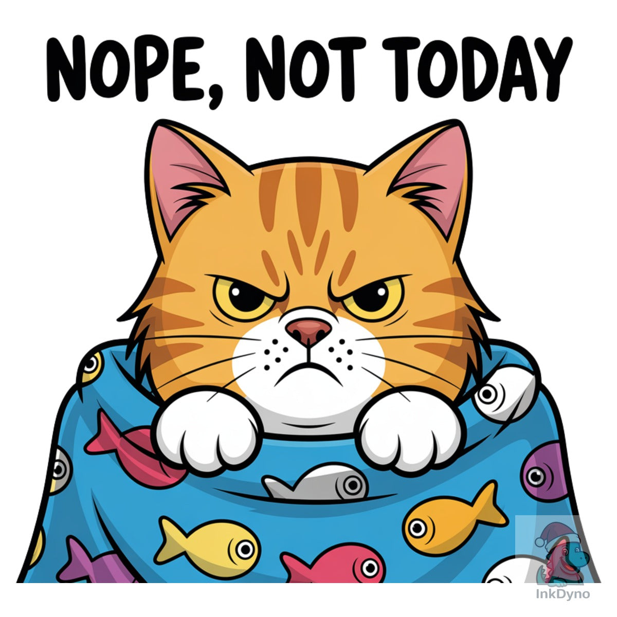 Nope Not Today Grumpy Cat Quote